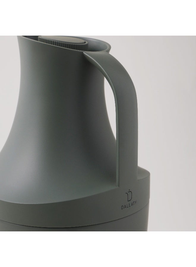 Dallaty Steel Vacuum Flask 1L, Green - Image 4