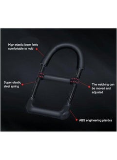 HALAMODO Strength Trainer, Grip Strength, Wrist and Forearm Developer, Adjustable Stabilizer Pad, Easy to Take on the Go, Gym, Office or Use at Home  - Image 3