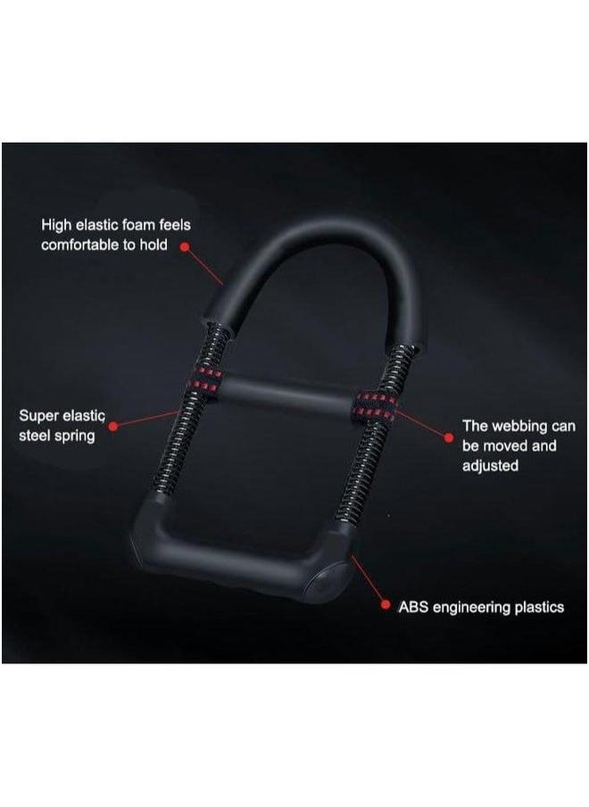 HALAMODO - Strength Trainer, Grip Strength, Wrist and Forearm Developer, Adjustable Stabilizer Pad, Easy to Take on the Go, Gym, Office or Use at Home - Image 1