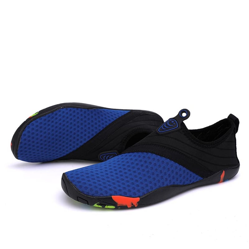 Vsufim Quick-Dry Water Sports Barefoot Shoes Aqua Socks for Swim Beach Pool Surf Yoga for Women Men (6 Women/5 Men) - Image 3