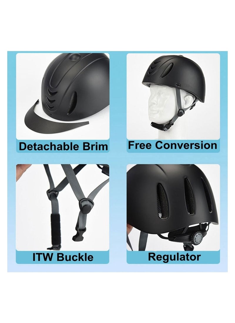 Generic Horse Riding Helmet Equestrian Helmets Adjustable Riding Helmet  - Image 2