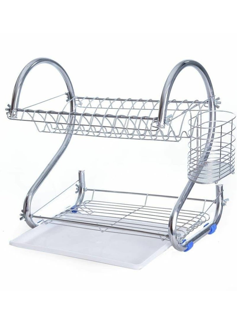 Generic - 2-layer stainless steel plate, anti-rust, 40 cm - Image 1