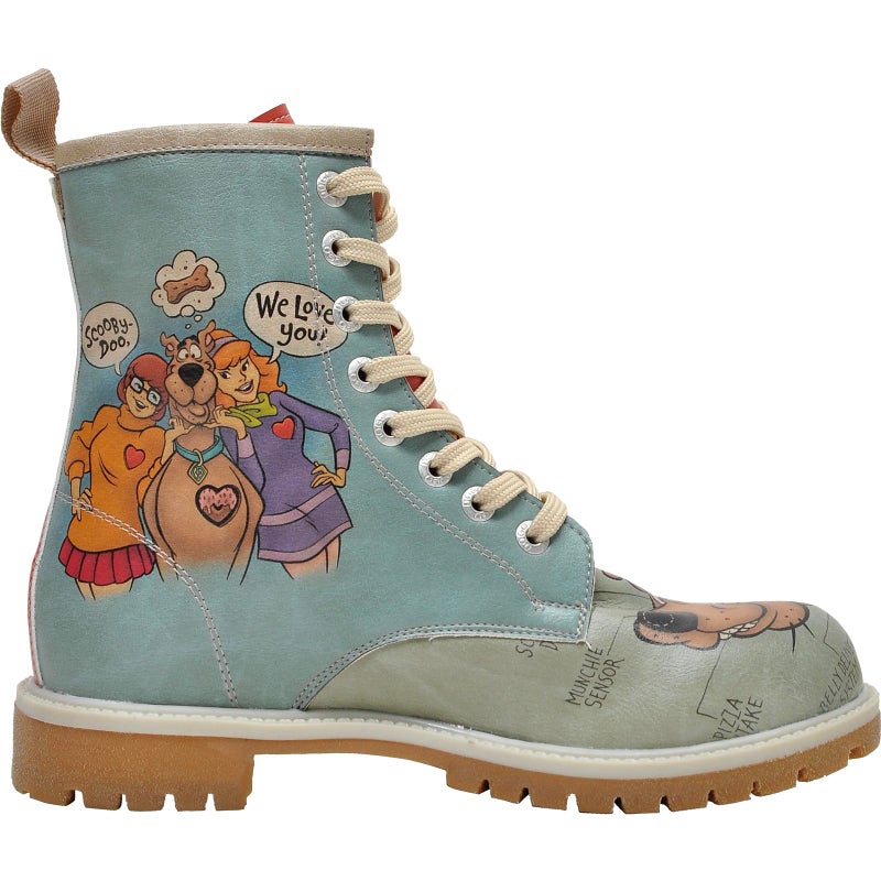DOGO Long Boots for Women â€“ Vegan Leather and Unique Design Womens Winter Boots, Comfortable and Stylish Womens Boot, Scooby Doo, Size 9 - Image 3