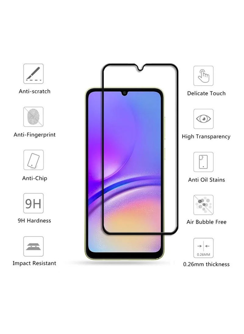 Screen Glass for Samsung Galaxy A05s / Samsung Galaxy A05 Tempered Glass Screen Protector Anti Fingerprint Scratch Resistance for Samsung Galaxy A05 / A05s