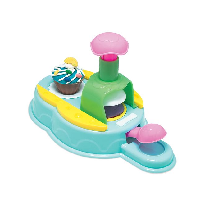 Simba Dough Cupcake Set, Non-Toxic Clay, Improves Motor Skills & Creativity, Ages 3 , 200g with 20 Accessories - Image 2