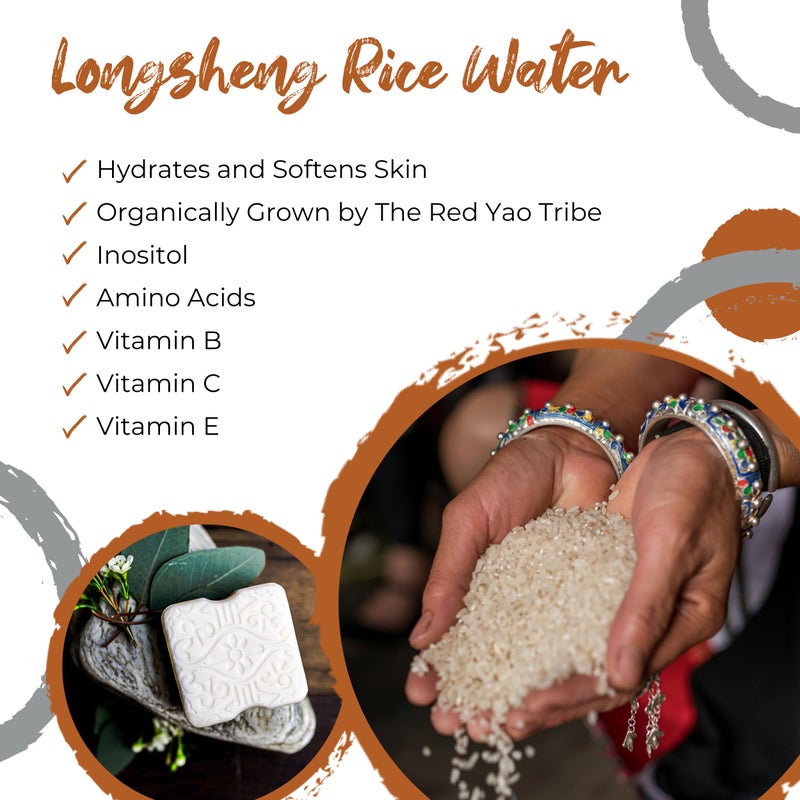 Viori Native Essence Body Wash Bar -120 Gram Unscented - Body Soap Bar with Handcrafted Longsheng Rice Water & Natural Ingredients - Sulfate-free, Paraben-free, Cruelty-free, 100% Vegan, Zero-Waste - Image 3