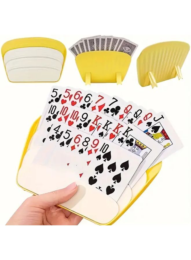 1pc Ergonomic Poker Card Holder Non Slip Comfort Grip For Endless Gaming Sessions - Image 2