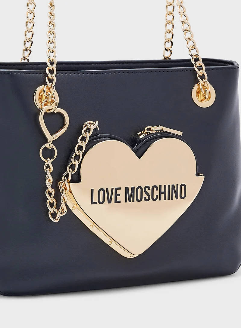 لوف موسكينو BLACK PU BLACK PU