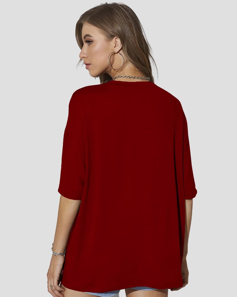 AUSK Womens Cotton T-Shirts || Oversized T Shirts - Image 3