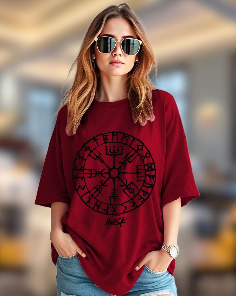 AUSK Womens Cotton T-Shirts || Oversized T Shirts - Image 2