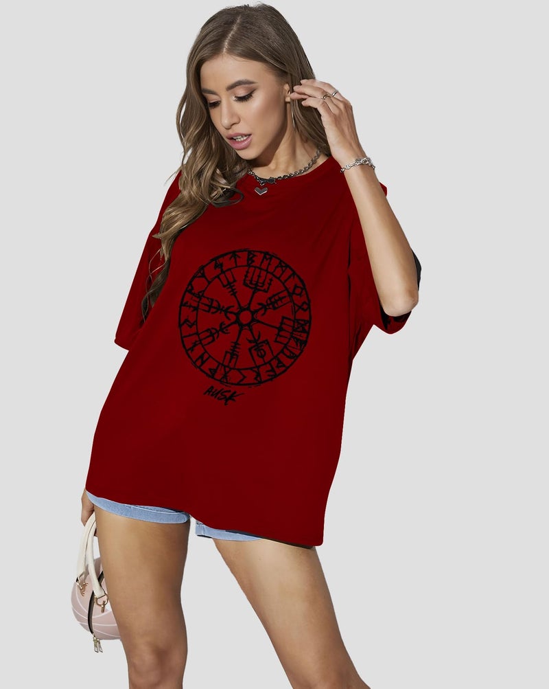 AUSK Womens Cotton T-Shirts || Oversized T Shirts - Image 4