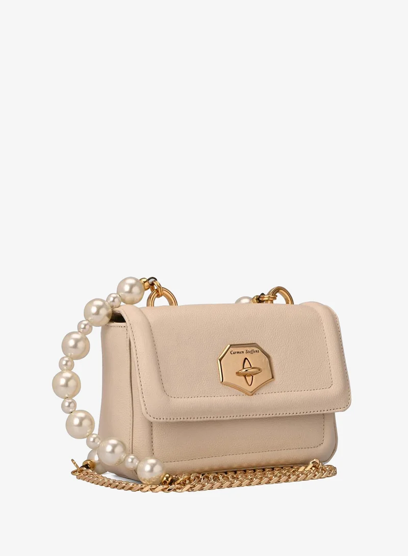 Crossbody Bag Pearl Silk