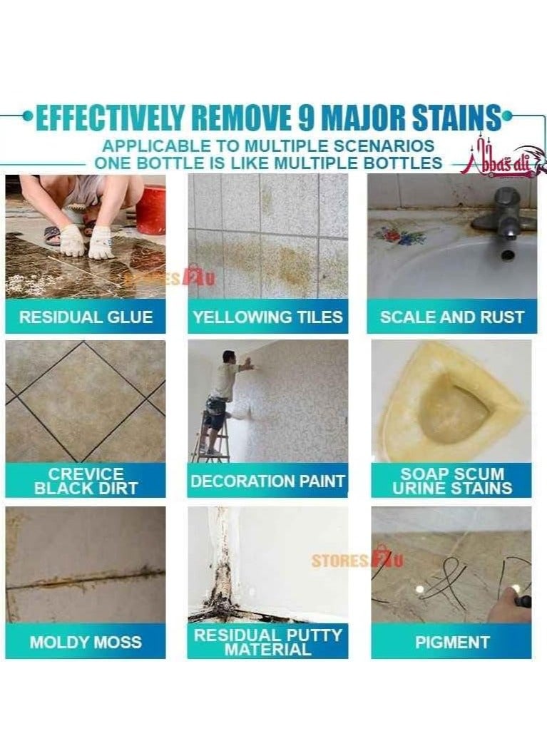 ABBASALI Gallon Tile Acid Cleaner for Hard Water Stains Rust and Mildew Stains Heavy Duty - Image 4