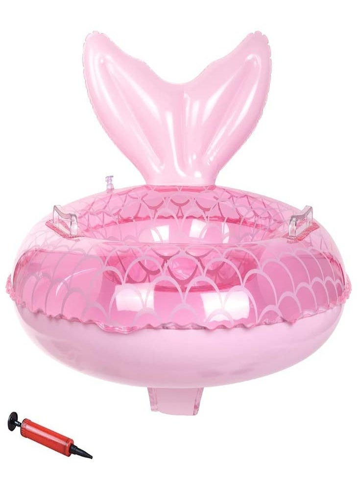 Oasisgalore Baby Swimming Float Seat Swim Ring with Inflator  - Image 1