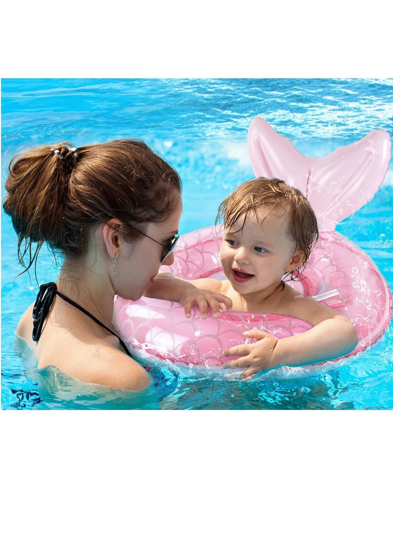 Oasisgalore Baby Swimming Float Seat Swim Ring with Inflator  - Image 5