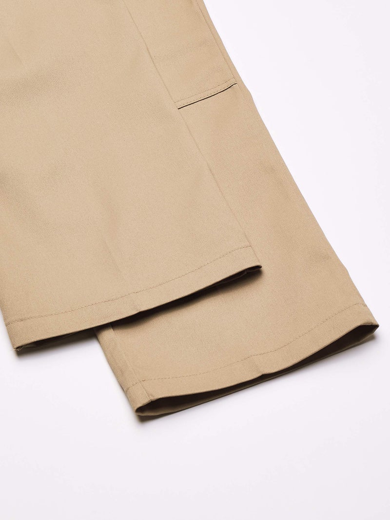 Dickies mens Big-tall Loose Fit Double Knee work utility pants, Khaki, Large Tall US - Image 4