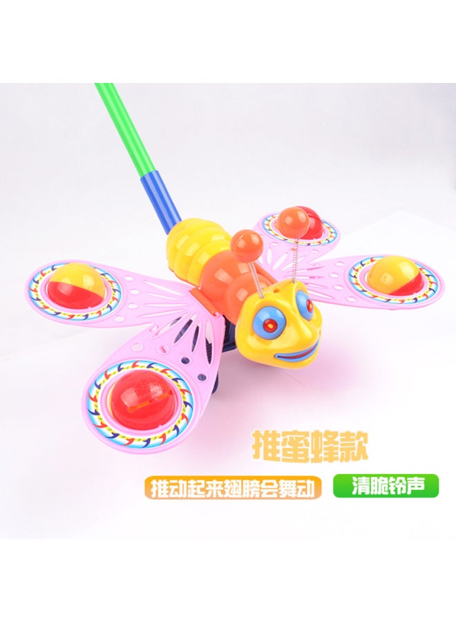 Putter Plane Push Fish Push Turtle Lobster Butterfly Bee Rabbit Children Toddler Educational Toys - Image 1