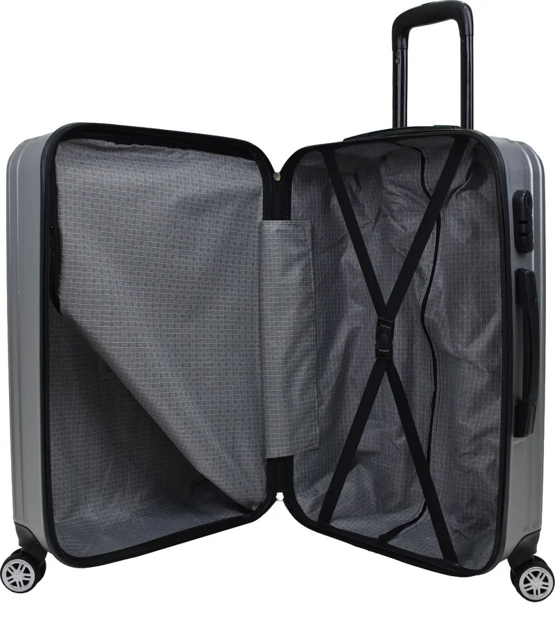 Esbuik New Season Unisex 3-Piece Suitcase & Suitcase Set (Cabin+Medium+Large Size)