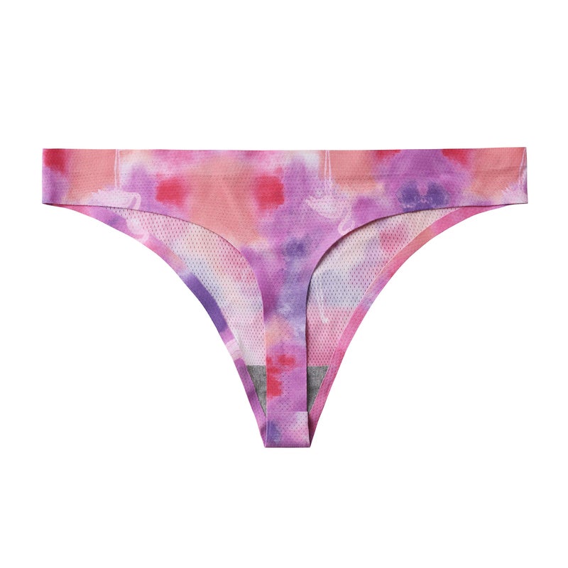voenxe Seamless Women Underwear Thongs Multipack,No Show Ladies Thong,Invisible No Line Breathable Comfortable Panties Undies,Womens No Seam Soft Wide Gusset Tanga,Microfiber Legging Underpants,5-Pack - Image 5