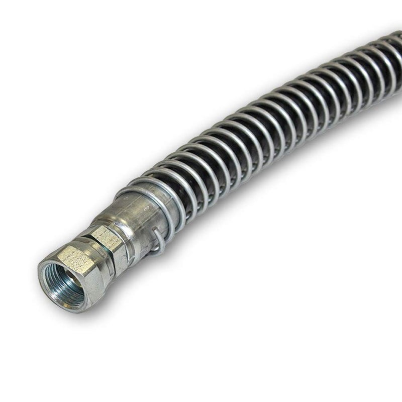Electriduct Electriduct 3/8" Steel Spring Guard Flexible Pipe Hose Protector Metal Spiral Wrap Armor Cover - 10mm - 10 Feet  - Image 4