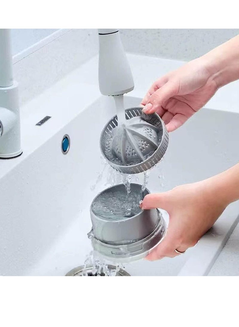 ELTRAZONE Portable Electric Citrus Juicer, Rechargeable Orange Juicer Squeezer, Household Small Citrus Juicer, Multifunctional Juicer Machines for Grapefruit Lime Pomegranate with USB - Image 2