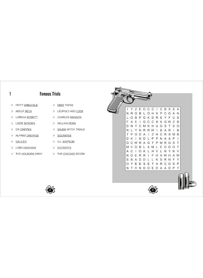 Crime Wordsearch: Criminally Good Puzzles  - Image 3