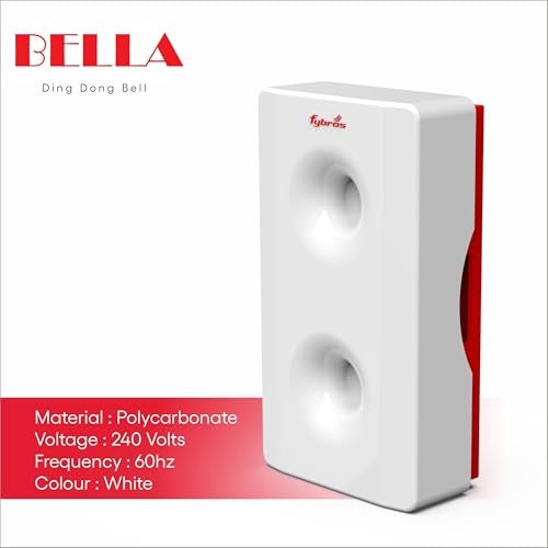 Fybros Bella Ding Dong Doorbell For Home- Made in India - Image 4