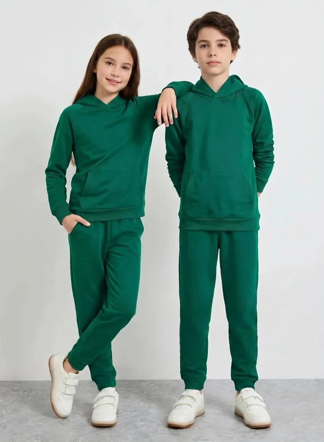 ستايلي Teen Unisex Cotton Hoodie with Kangaroo Pocket