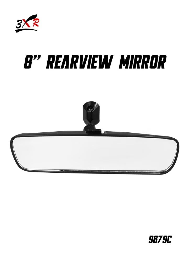 3 اكس ار مرآة الرؤية الخلفية الليلية والنهارية مقاس 8 بوصات 3XR - 9679C - Image 2