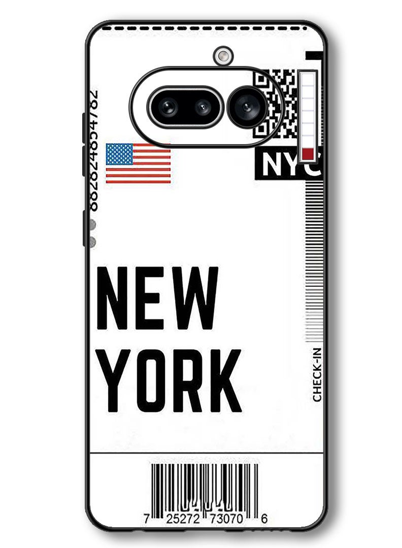 Theodor Case Compatible with Nothing Phone 4a 6.78 Inch Protection Shockproof Bumper Cover NYC - Image 1