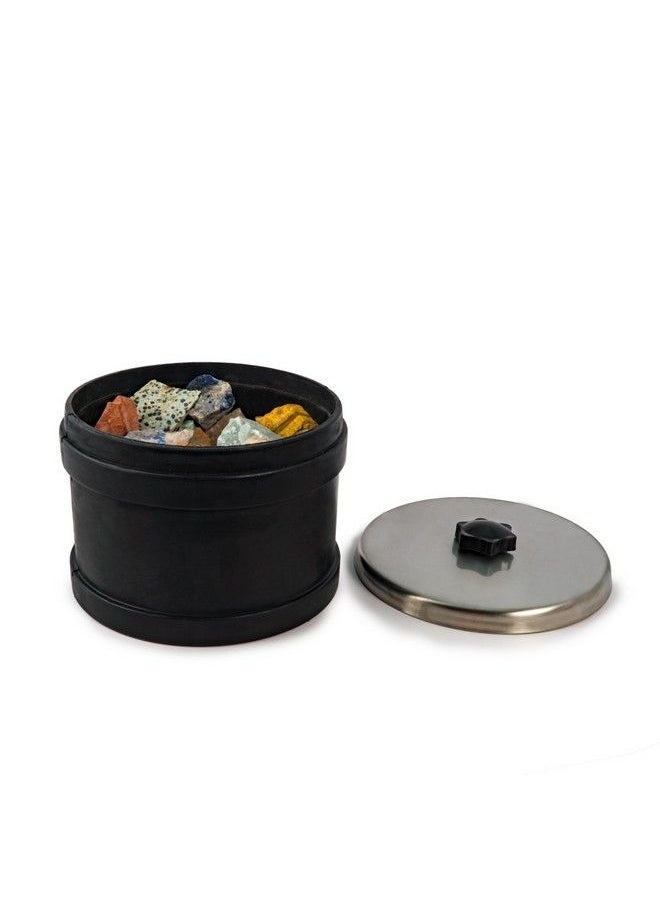 Discover with Dr. Cool Replacement Rock Tumbler Barrel For National Geographic Professional Series Tumbler And Hobby Series Tumblers, 2 Pound Rock Polisher Barrel With Leakproof Lid  - Image 3