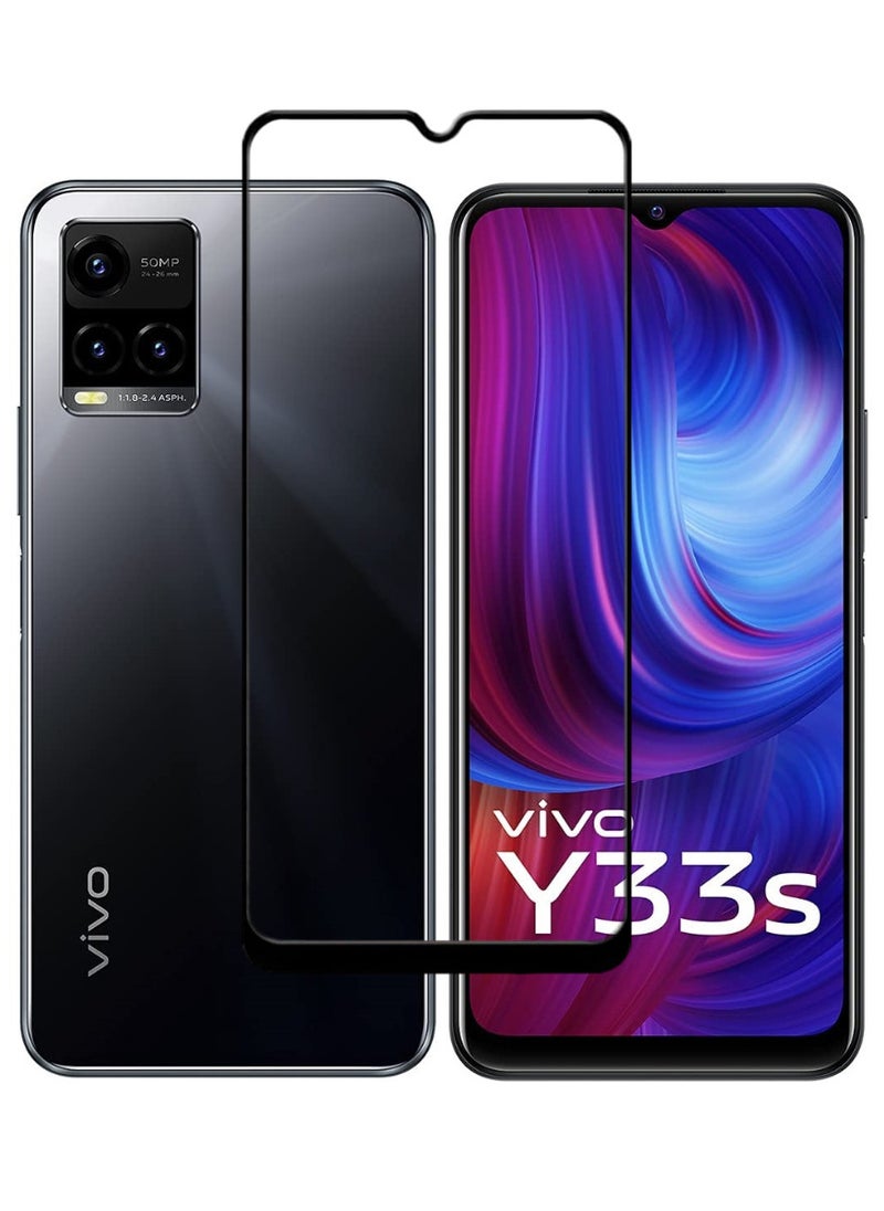 ACLIX Antistatic ESD Dustproof Premium Quality High Definition Tempered Glass Screen Protector Designed For vivo Y33s - Image 1