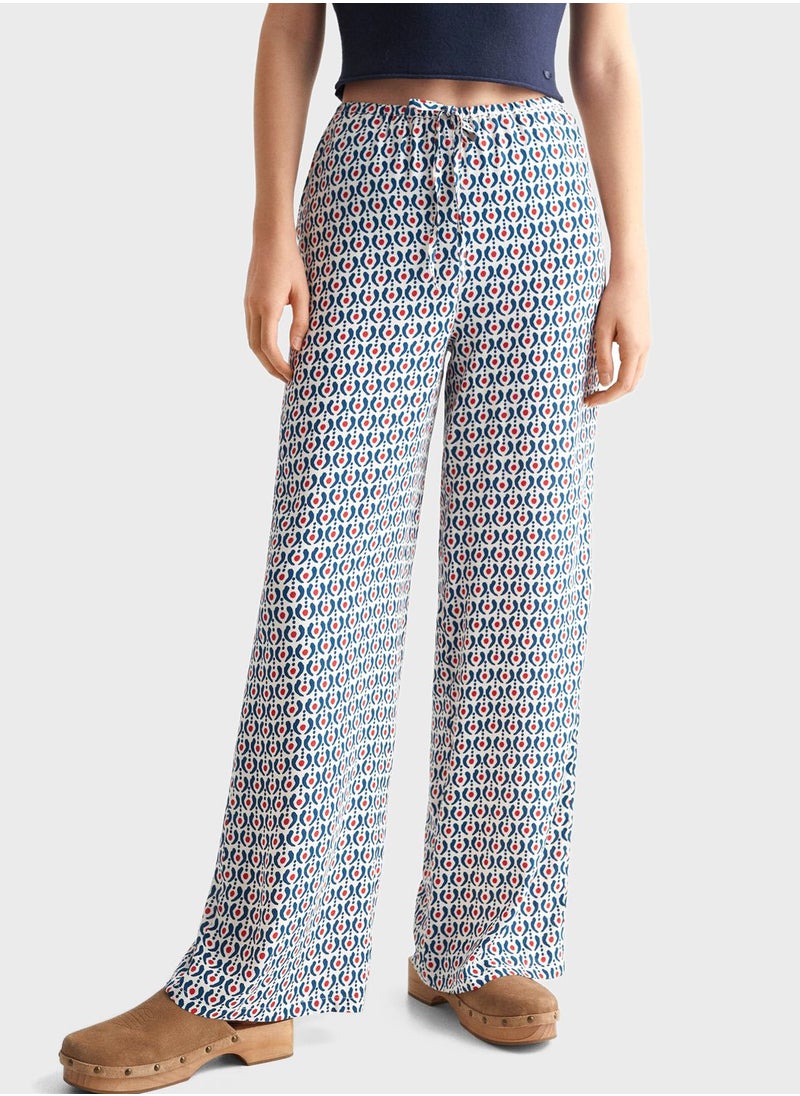 MANGO - Youth Geo Printed Trousers - Image 1