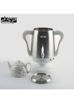 DSP dsp samovarlarge size russian Home appliance stainless steel water 3.5L+0.8L keep warm electric kettle  - Image 4