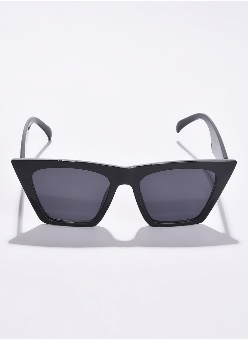 Haute Sauce Black Lens Black Butterfly Sunglasses  - Image 3