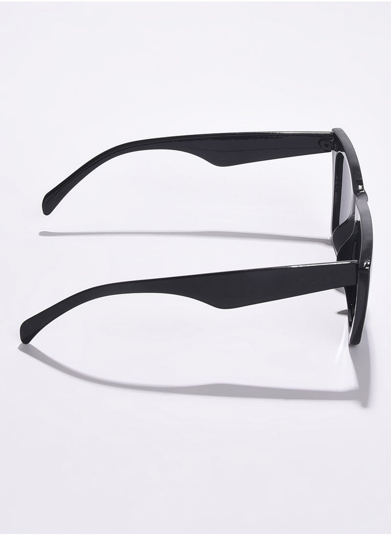 Haute Sauce Black Lens Black Butterfly Sunglasses  - Image 5