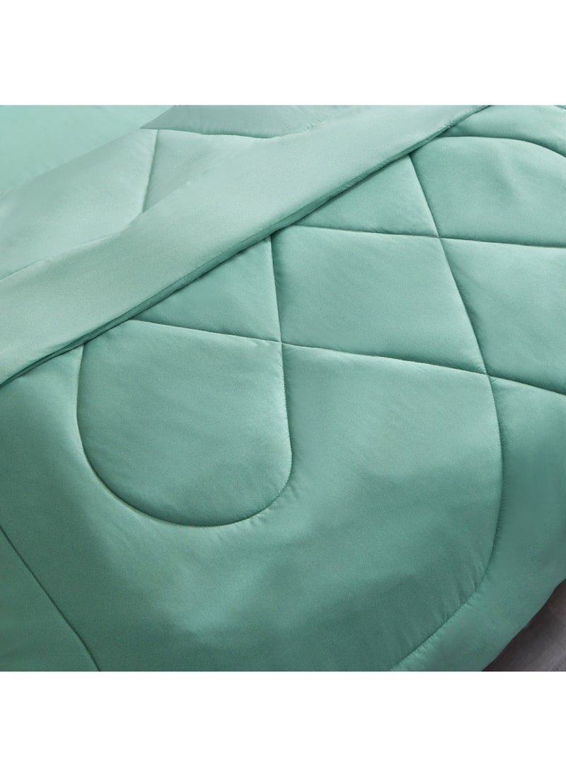 Home Box Derby 3-Piece Reversible Microfiber Queen Comforter Set 230 x 200 cm  - Image 5