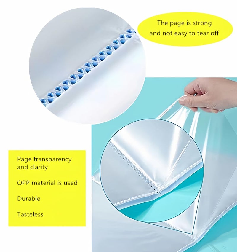 NIHOJIUMA NIHO-JIUMA Diamond Art Portfolio - 60 Page Storage Book for 12x16in/30x40cm Diamond Paintings, Diamond Art Gifts - Image 4