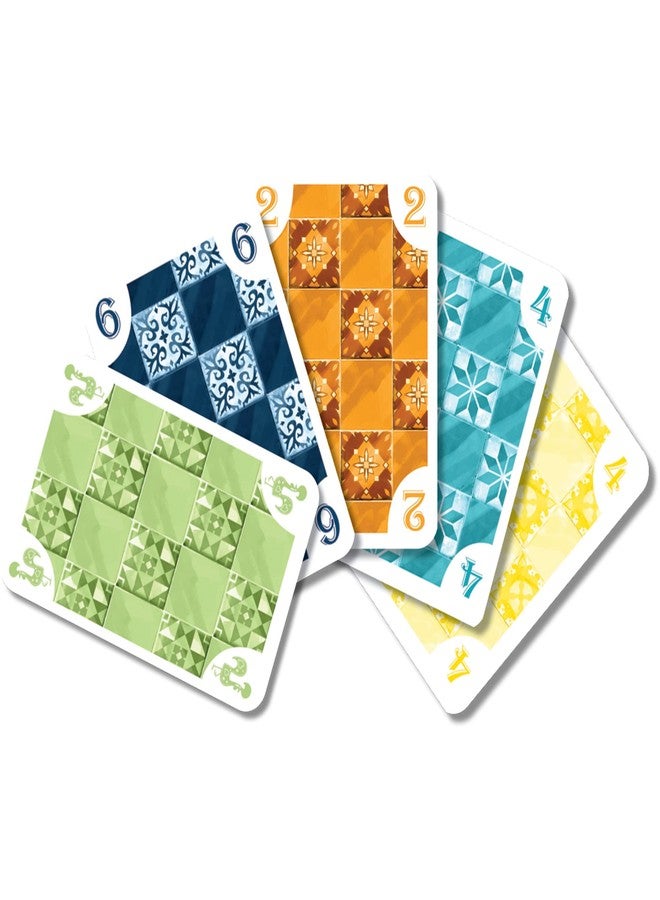 Azul Asmodee 5211 Azul Edition Card Game - Fast-Paced Fun with Mosaic Tile Artwork, Fun Family Strategy Game for Kids & Adults, Ages 8+, 2-5 Players, 20-30 Minute Playtime - Image 3