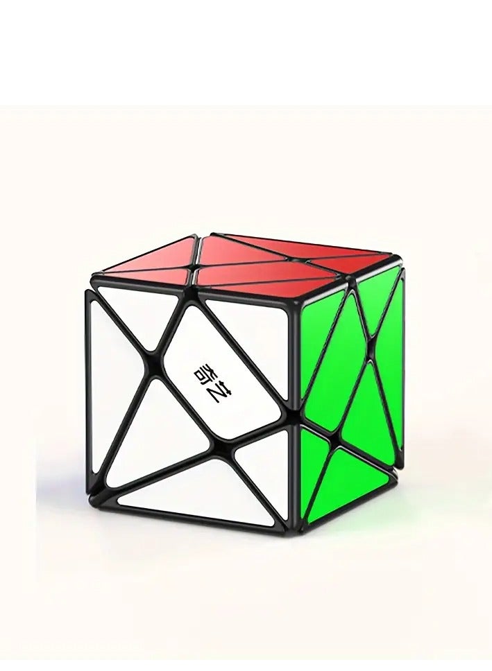 Premium Alien Magic Cube – 5.5cm Smooth Rotation, Anti-Fingerprint Matte Surface, High-Speed Core, Colorful Porcelain Inlay, Black-Base Design – Scratch-Resistant, Non-Glare Puzzle Cube for Adults & Kids – Ultimate Brain Teaser & Gift Idea - Image 1