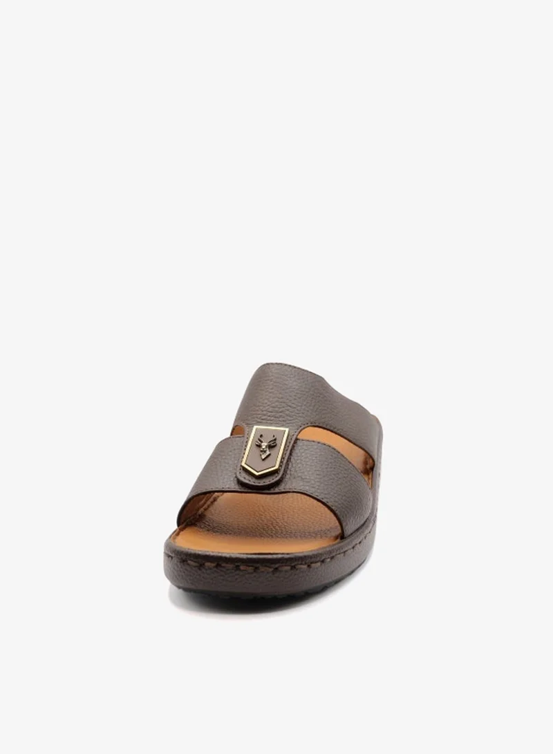 Al Reem Al Reem Z8009 Brown Mens Arabic Sandal's
