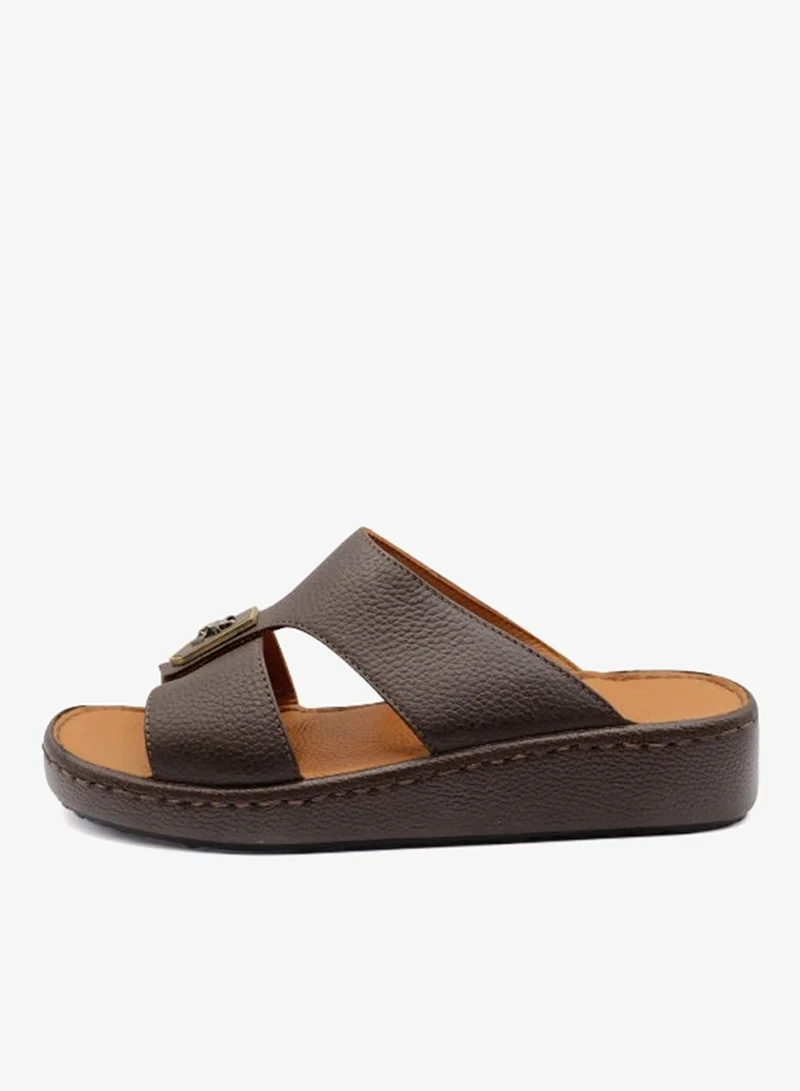 Al Reem Al Reem Z8009 Brown Mens Arabic Sandal's