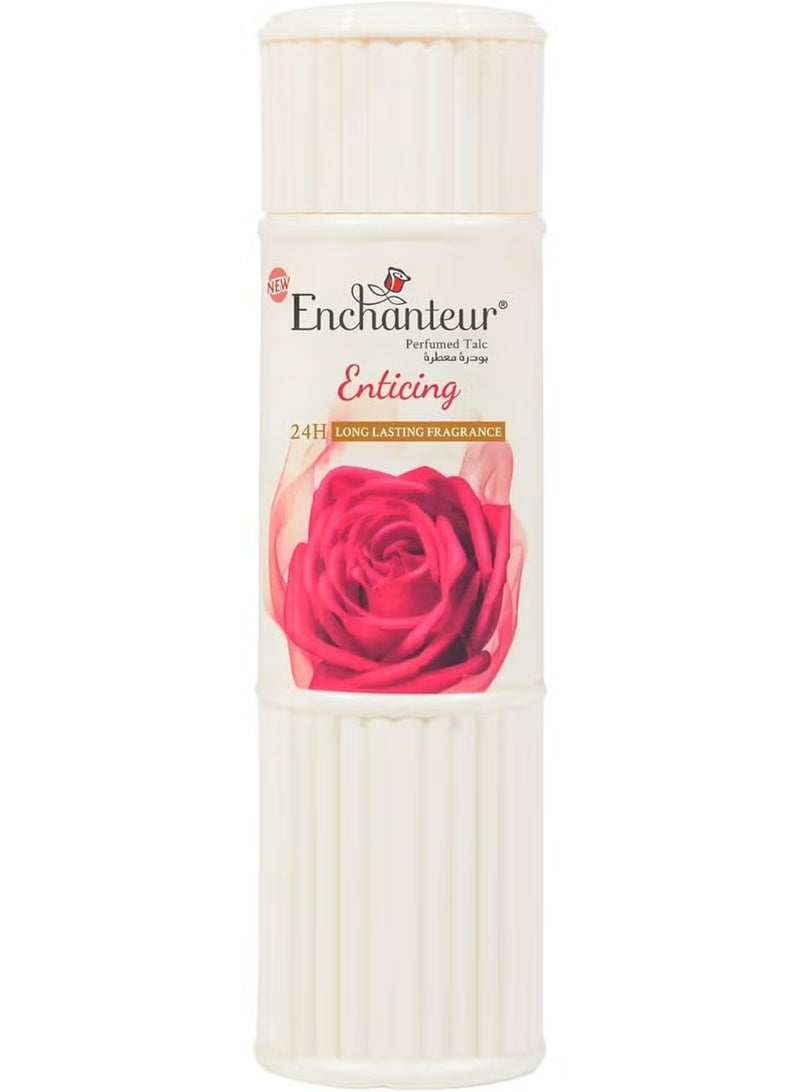 Enchanteur Enticing Perfumed Talc for Women, 250 Gm - Image 1