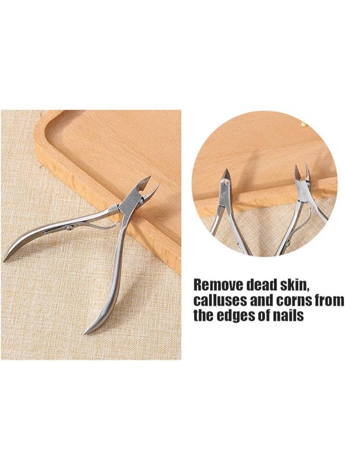 Cuticle Clippers Cuticle Clipper, Stainless Steel Cuticle Pliers with Sharp and Smooth Cut Delicate Dead Skin Remover for Nail and Nails, Professional Tools for nails 1PCS - Image 1
