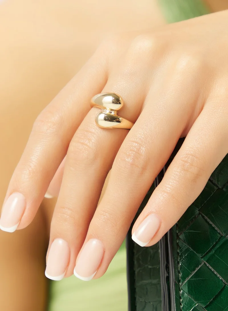 Ginger Chunky Gold Ring
