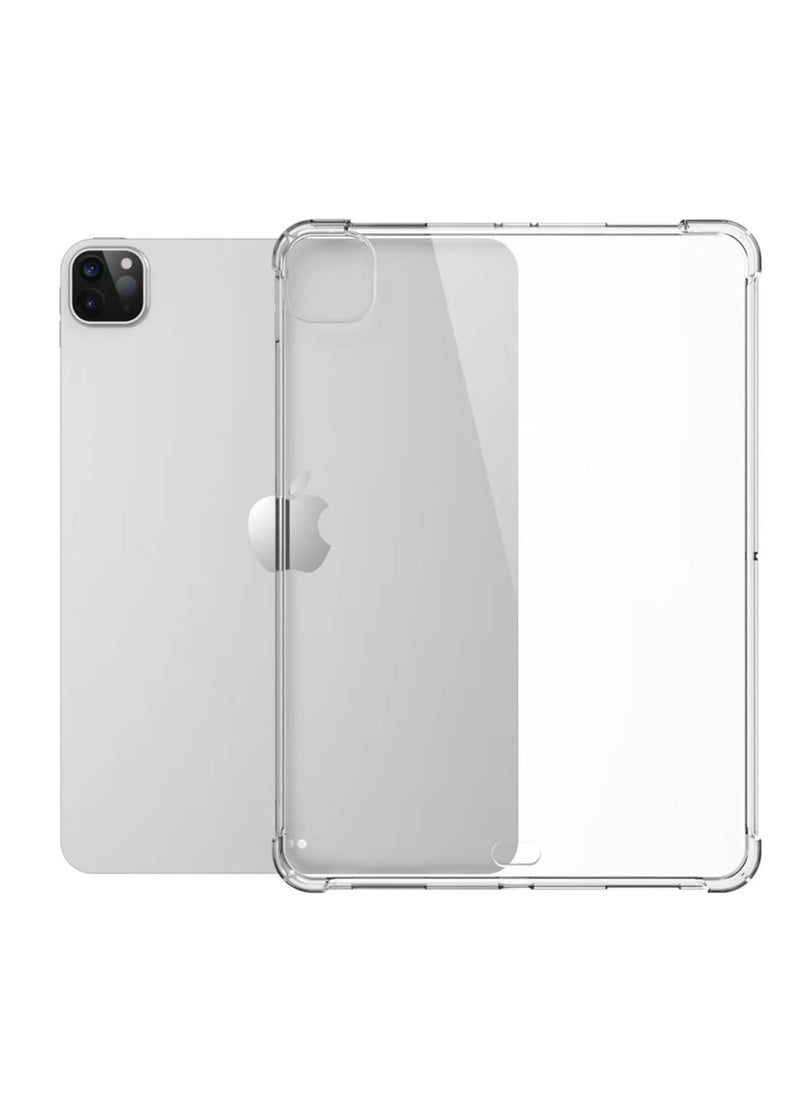 Generic - Clear Case Cover for Apple iPad Pro 11 Inch (2018/2020/2021/2022), Air Hybrid Slim Fit Shockproof Crystal TPU Bumper Protective Case Cover - Image 1