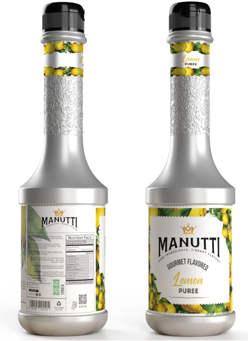 Manutti Lemon Puree 1250GM  - Image 2