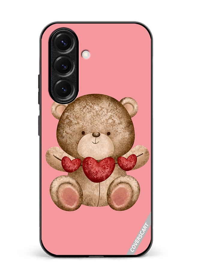 Protective Case Cover For Samsung Galaxy A56 Bear Love Design Multicolour