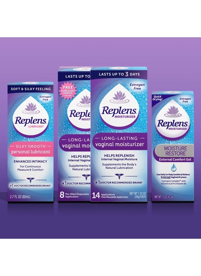 Replens - Replens Silky Smooth Personal Lubricant Bottle - Image 1