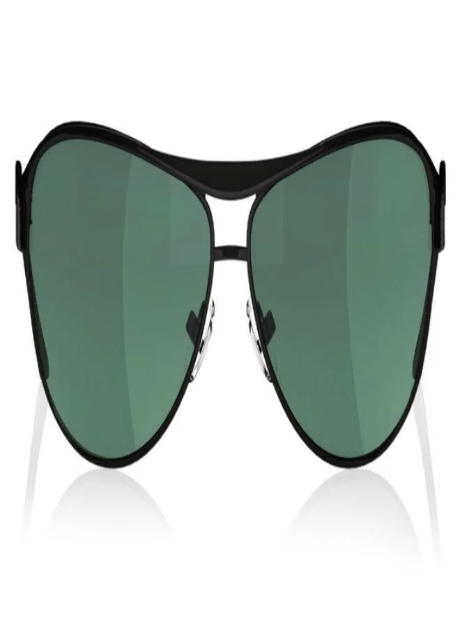 fastrack Green Aviator Polarized Sunglasses for Men